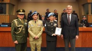 POLWAN  Terima Penghargaan dari PBB
