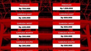 Harga Tiket Meroket Laga Timnas di GBK